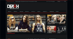 Desktop Screenshot of deathmagnetic.pl